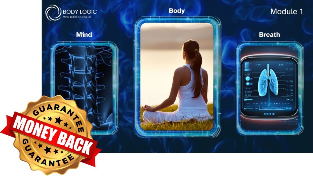 Image of Body Logic program with a Money Back Guarantee logo