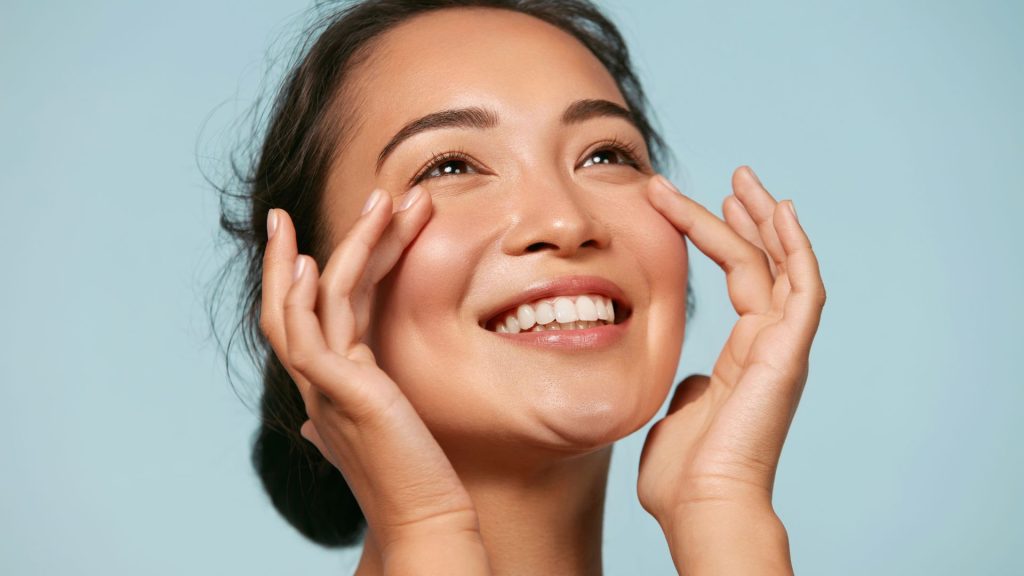Image of a woman with radiant skin