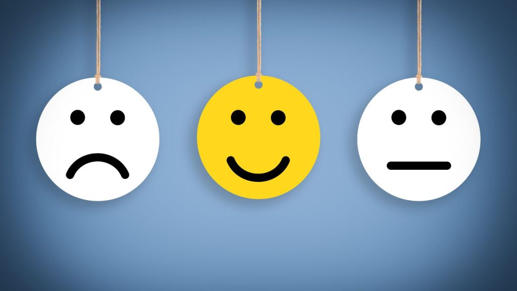 Image of emoji faces with different expressions